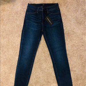 Dark Wash, Just Black Denim Jeans